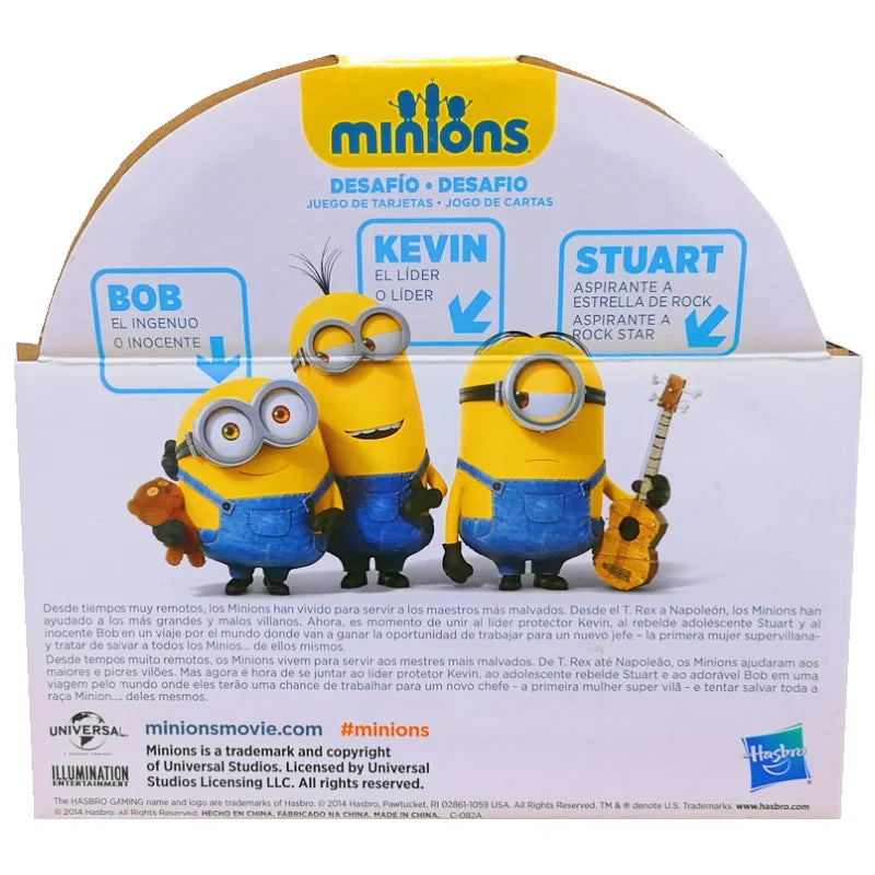 Hasbro Rumble City Limited Minion Blind Box Despicables Me Godfather Mini Yellow Man with Card Game for Kids Creative Gift
