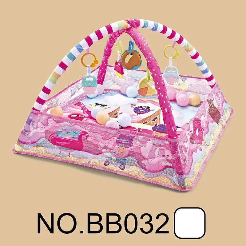 Multifunctional Fitness Frame For Children Educational Mat Crawling Blanket Infant Play Rug Kids Activity Mat Gym Baby Toys Gift