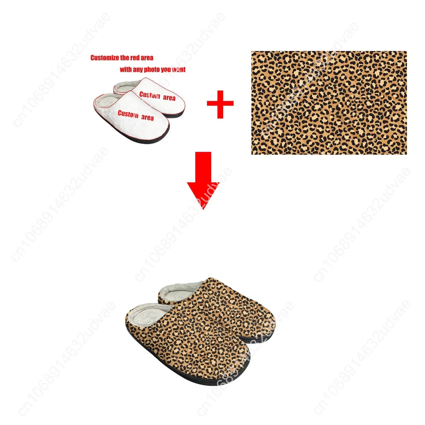 A-Aprilia Shoes Home Cotton Slippers Mens Womens Plush Bedroom Casual Keep Warm Shoes Thermal Indoor Slipper Customized DIY Shoe