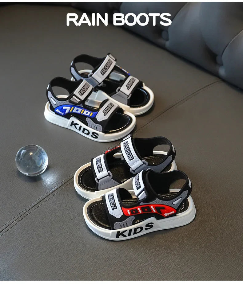 sandalias Boy Fashion Child Sandals Summer Children's Sneakers Anti Slip Soft Sole Casual Beach Shoes Kid Shoes zapatos niña