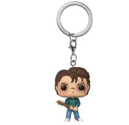 Funko Pop Pocket Pop Keychain Stranger Eleven Robin Barb Steve Dustin Key Ring Chain Model Toy Adults Children Gift Toys