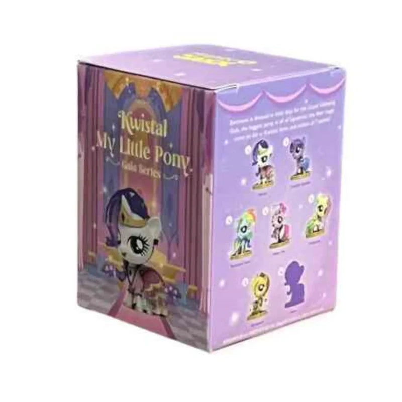 Kwistal My Little Pony Into The Gala Series Blind Box Guess Bag Collect Model My Little Pony Mystery Box Toy Decor Gifts Cute