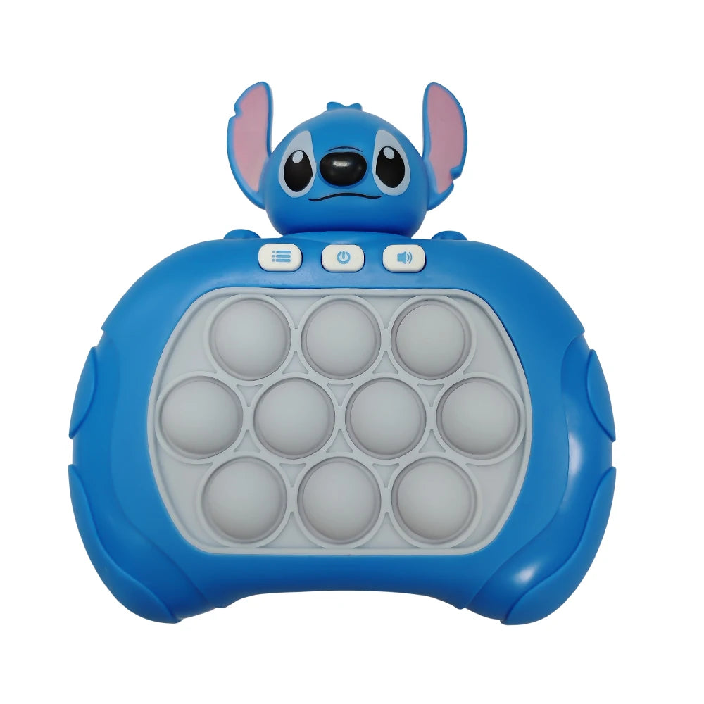 2026 New Spider-Man Quick Push Game Pop Up Fidget Bubble Electronic Pop it Pro Game Light AntiStress Toys For Adult Kids Gift