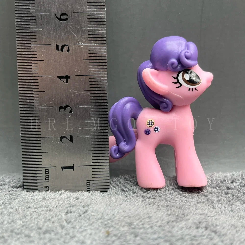 Original Multiple Styles 4-6cm Mini Pet Doll Classic Cartoon Anime Movies Mermaids Unicorn Dolls Girls Holiday Gift Toys