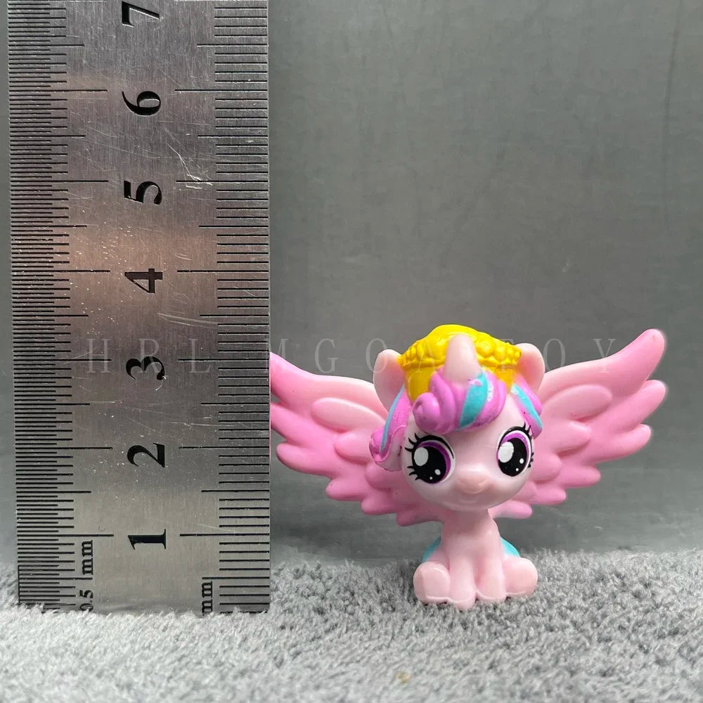 Original Multiple Styles 4-6cm Mini Pet Doll Classic Cartoon Anime Movies Mermaids Unicorn Dolls Girls Holiday Gift Toys