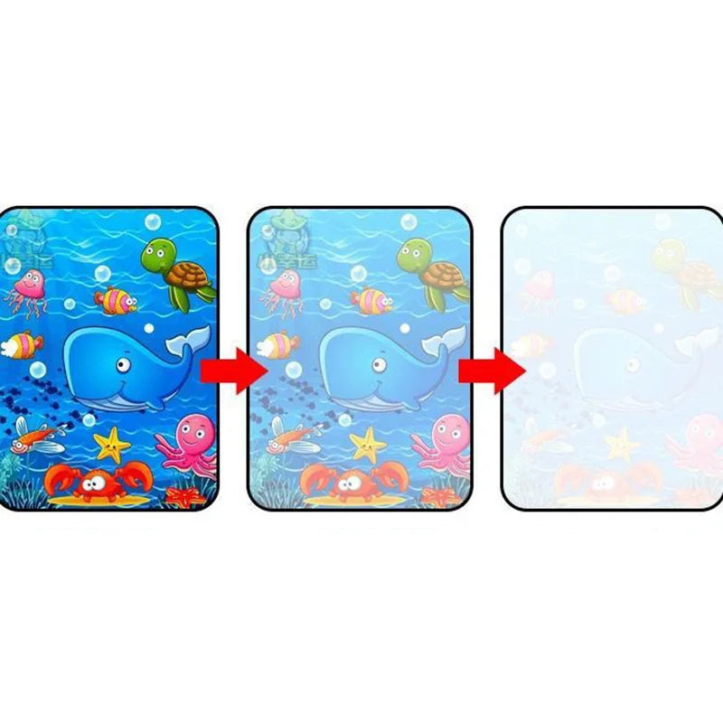 Magical Book Water Drawing Montessori Toys Reusable Coloring Book Magic Water Drawing Book Sensory Early Education Toys for Kids