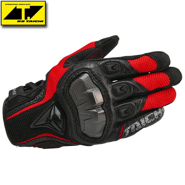Motorcycle Gloves Genuine Leather Men's Motocross Racing Gloves RST390 391 Gloves Spring Autumn Touch Screen Guantes Moto