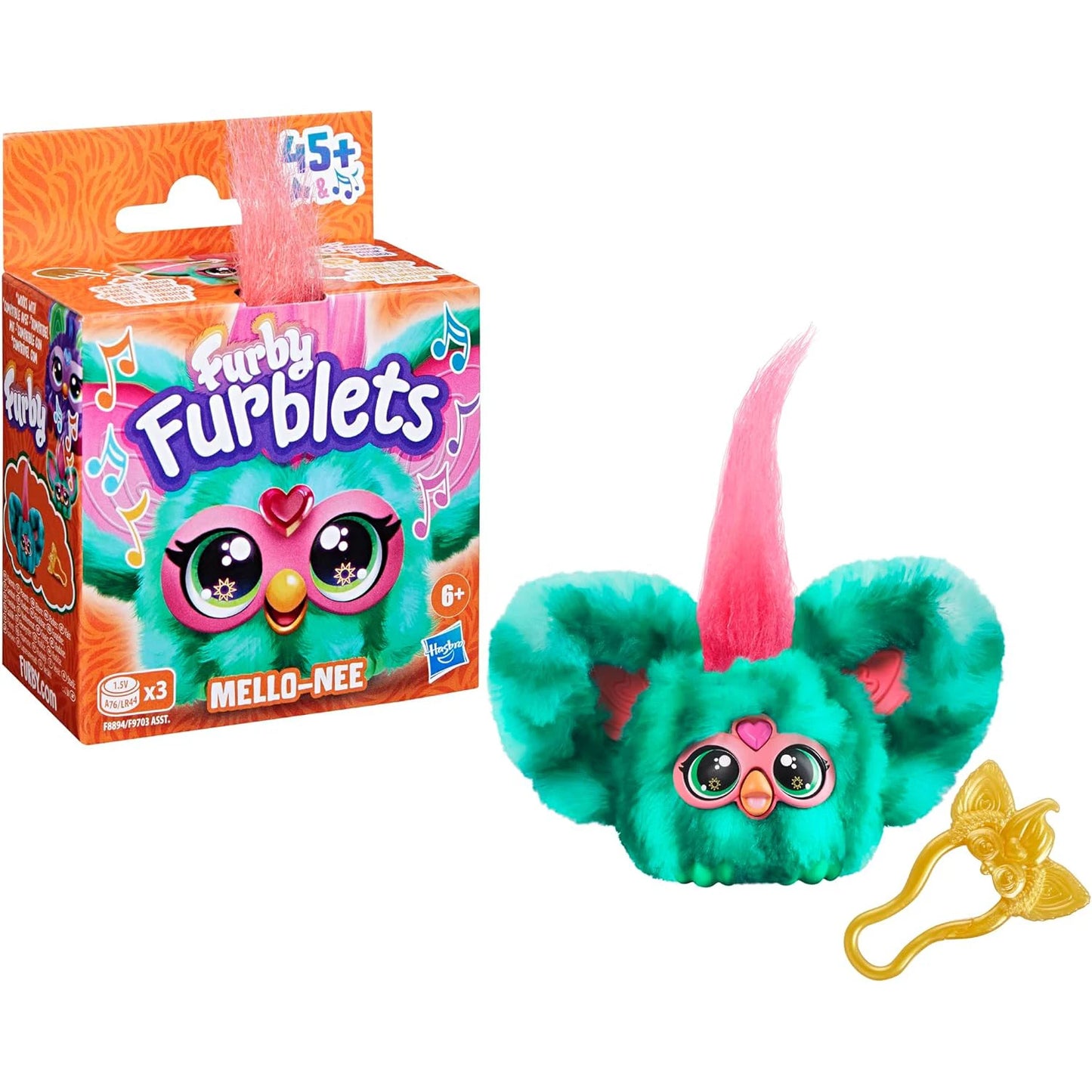 Hasbro Furby Furblets Mini Friend with Sounds & Music Collectible and Cute Electronic Children's Gril Gifts Boys