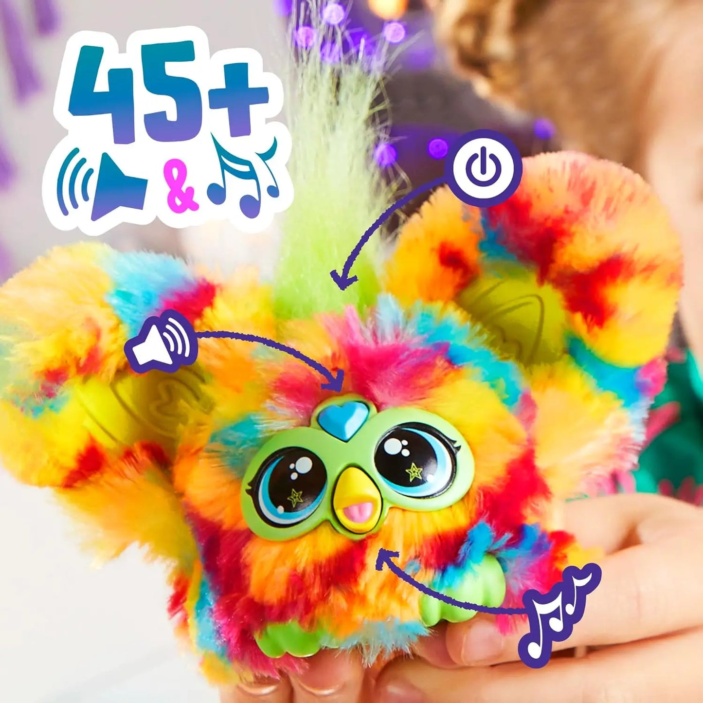 Hasbro Furby Furblets Mini Friend with Sounds & Music Collectible and Cute Electronic Children's Gril Gifts Boys