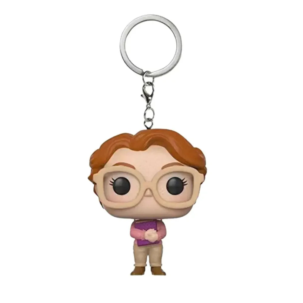 LLavero de bolsillo de Stranger Things, figuras de acción de Dustin Eleven, Freddy, Steve, Robin, Barb, Juguetes