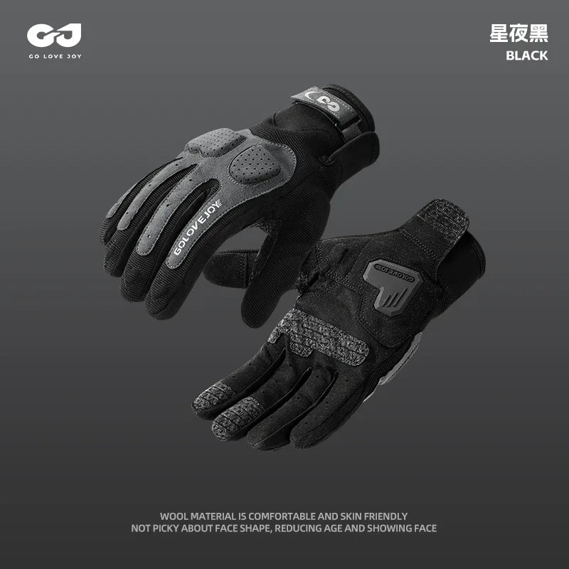 Summer Breathable Motorcycle Gloves Touch Screen Men Women MTB Bike Gloves Macaron Color Motorbike Riding Bicycle Gloves