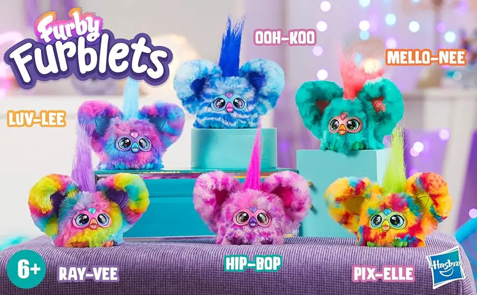 Hasbro Furby Furblets Mini Friend with Sounds & Music Collectible and Cute Electronic Children's Gril Gifts Boys