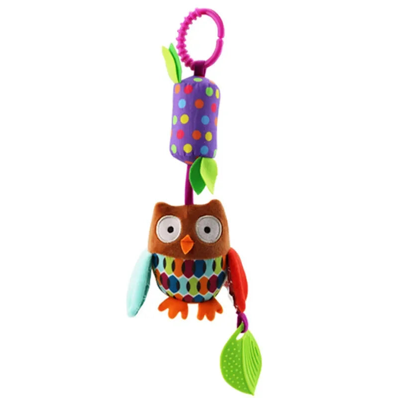 Hanging Rattles Soft Toys suitable for Car Seat, Stroller, Crib