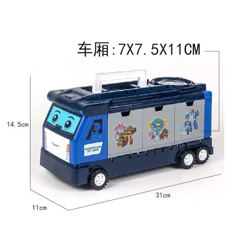 New Silverlit Robocar Korea Robot Kids Toys Transformation Anime Action Figure Poli Toys For Children Playmobil Juguetes