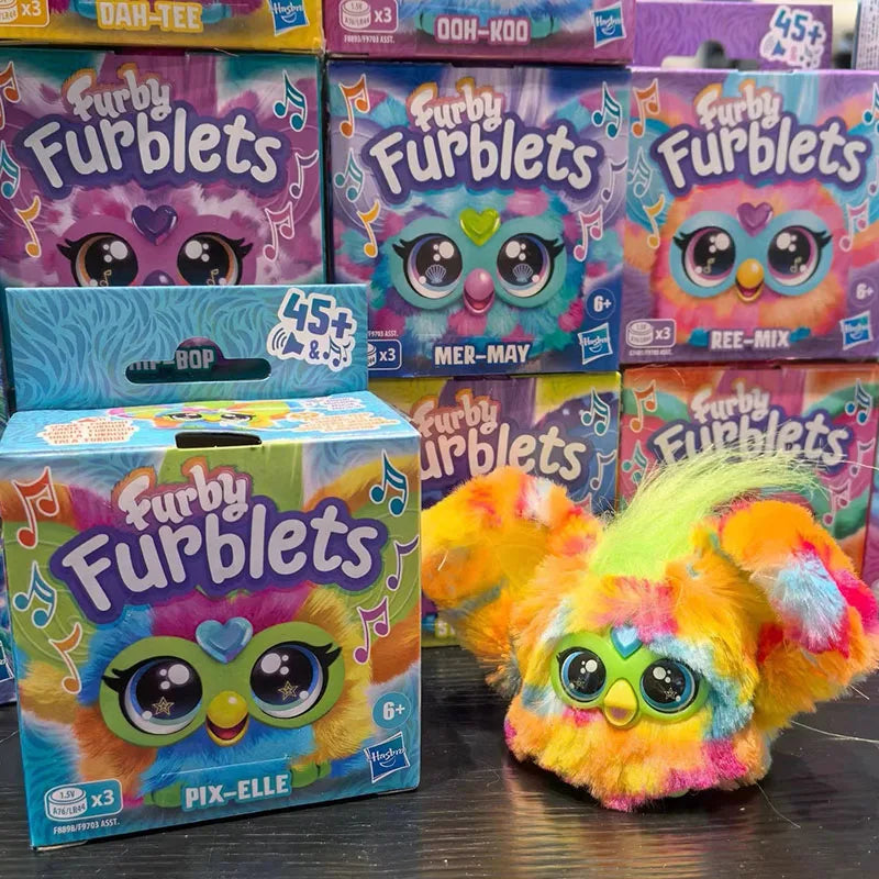 Hasbro Furby Furblets Mini Friend with Sounds & Music Collectible and Cute Electronic Children's Gril Gifts Boys