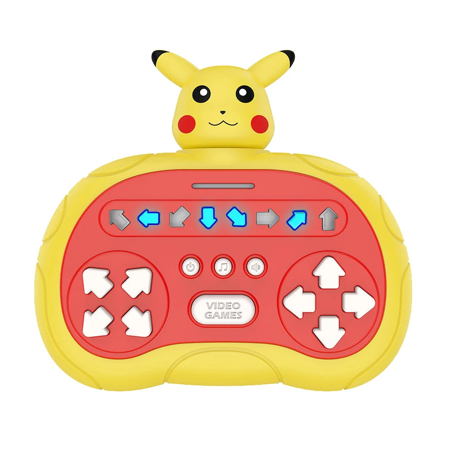 2026 New Spider-Man Quick Push Game Pop Up Fidget Bubble Electronic Pop it Pro Game Light AntiStress Toys For Adult Kids Gift