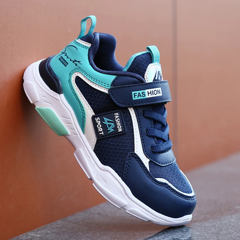 Children Sport Shoes Boys Fashion Mesh Breathable Casual Sneakers Lightweight Running Shoes Comfort