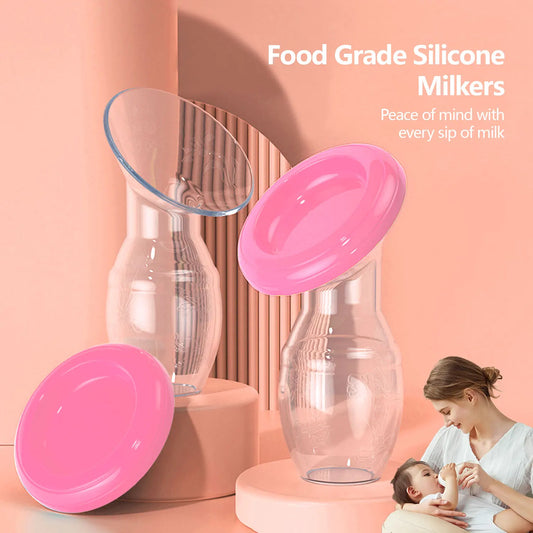 Portable Silicone Manual Breast Pump