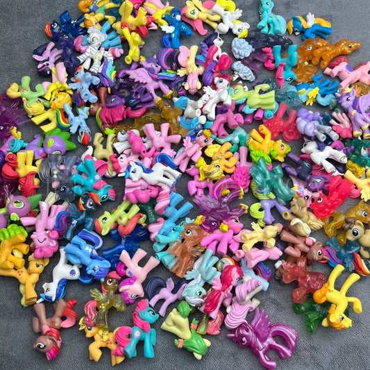 Original Multiple Styles 4-6cm Mini Pet Doll Classic Cartoon Anime Movies Mermaids Unicorn Dolls Girls  Holiday Gift Toys