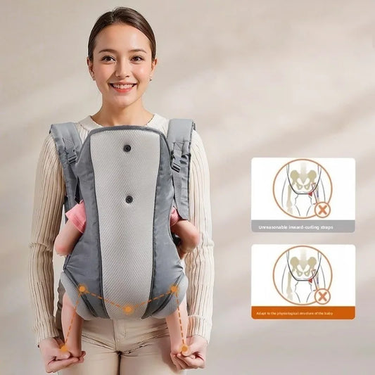 02-Baby Carrier New Hipseat Shoulders Portable Portable Toddler Wrap Multifunctional Strap Infant Bag Adjustable Sling High Quality