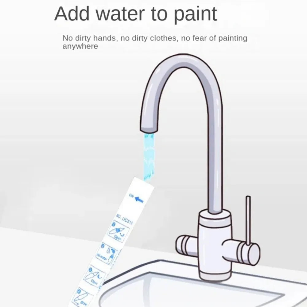 Cartoon Children Magic Book Animal Reusable Water Drawing Books DIY Coloring Books Education and Learning