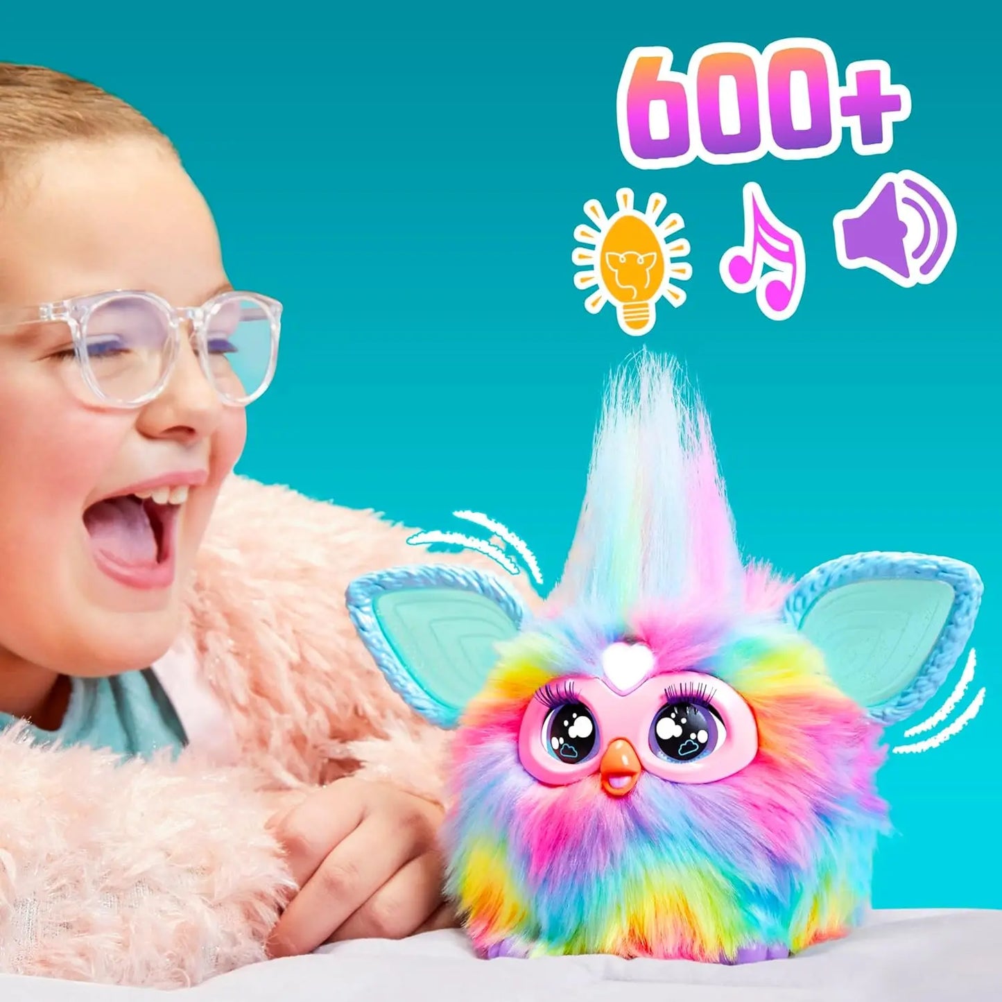Hasbro Furby Furblets Mini Friend with Sounds & Music Collectible and Cute Electronic Children's Gril Gifts Boys