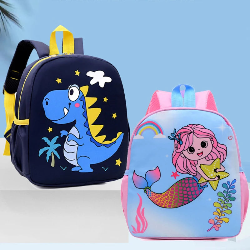 2022 Cartoon Kids Backpacks Mini Kindergarten Schoolbag Plush Animal Backpack Children School Bags Girls Boy Waterproof Backpack