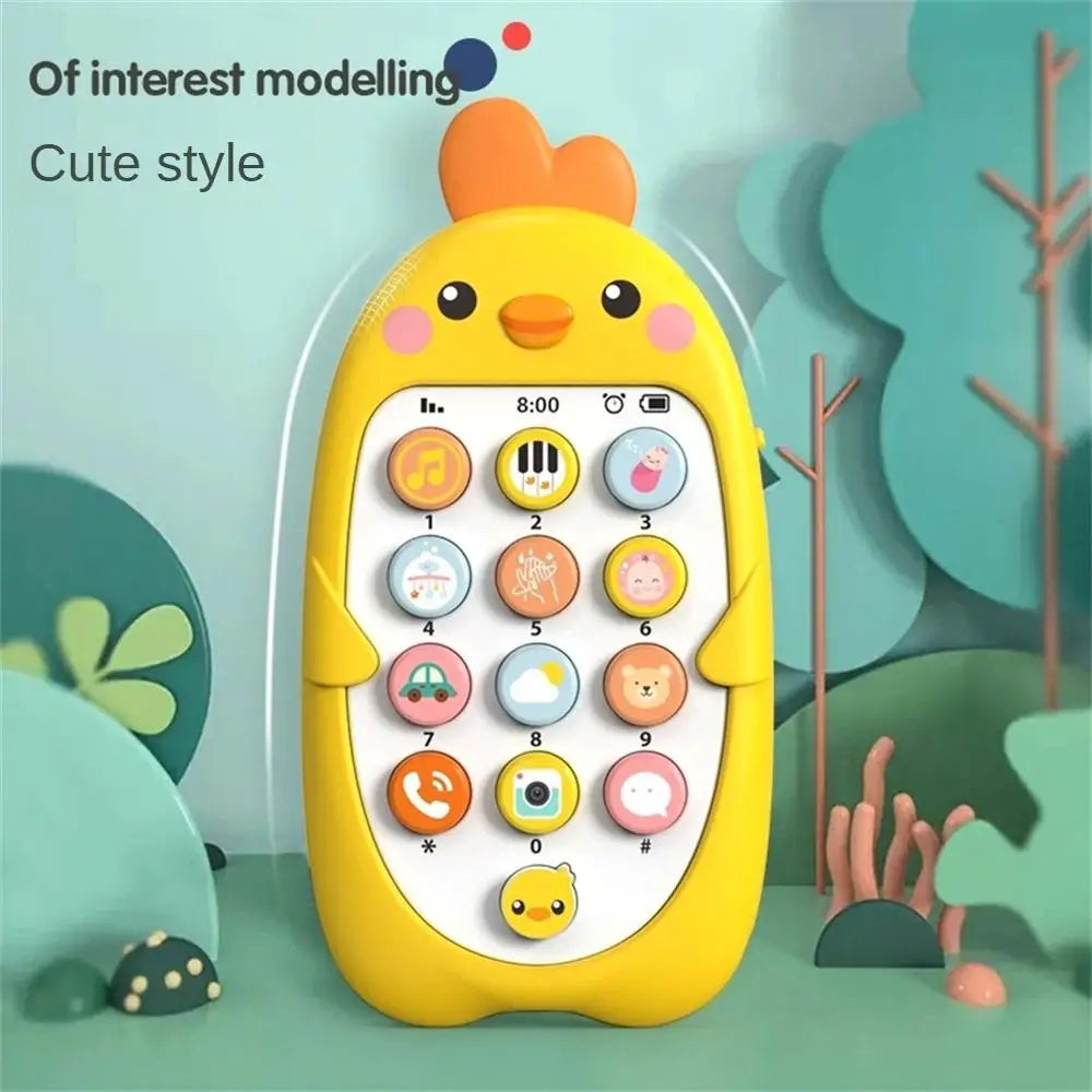 1/2PCS Baby Phone Toy Mobile Telephone Early Educational Learning Machine Kids Gifts Music Sound Machine Electronic Newborn Baby