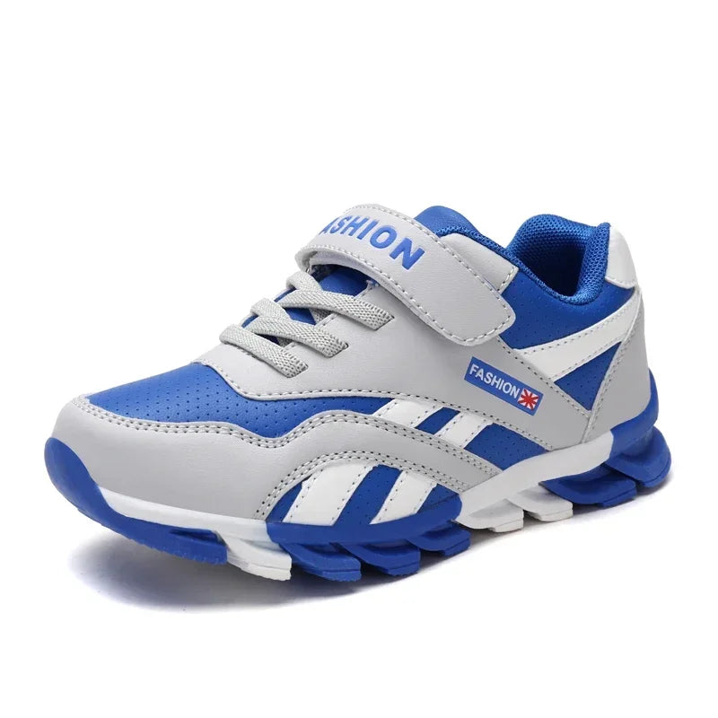 Childrens Running Shoes Trendy Luxury Design Casual Sneakers Mesh Breathable Sports Shoes Comfortable Tennis Shoes for Boys