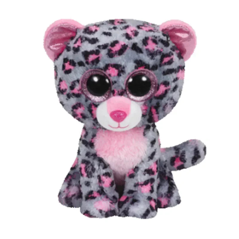 Ty Beanie Big Eyes Plush Animal Toy Unicorn Dolls Penguin Dog Owl Giraffe Ladybug Kangaroo Koala Cat Kids Christmas Gift 15cm