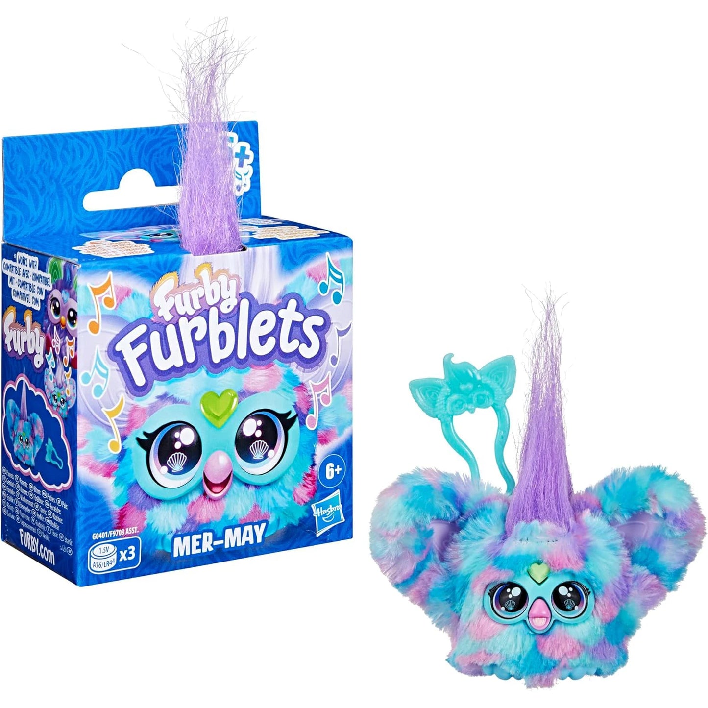 Hasbro Furby Furblets Mini Friend with Sounds & Music Collectible and Cute Electronic Children's Gril Gifts Boys