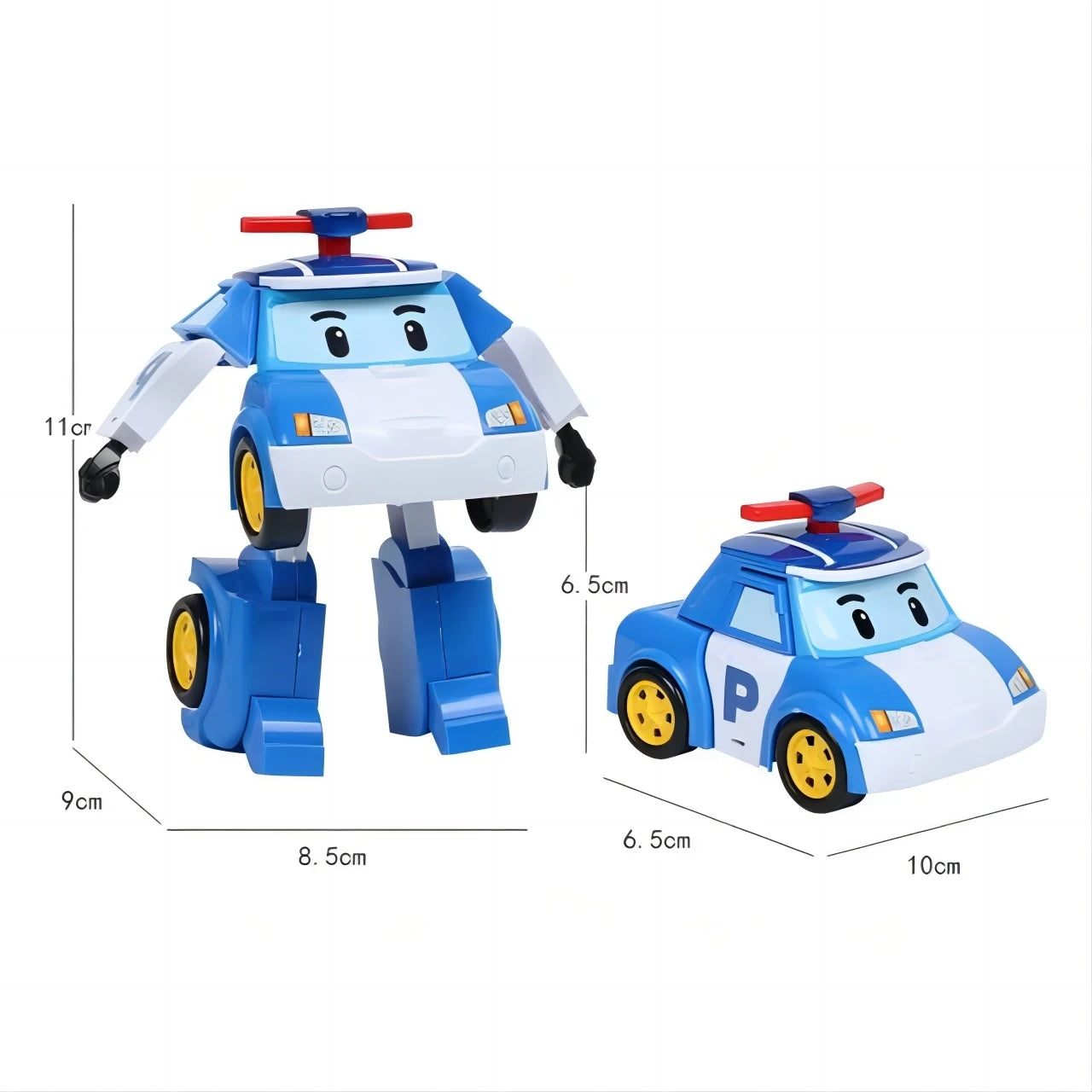 New Silverlit Robocar Korea Robot Kids Toys Transformation Anime Action Figure Poli Toys For Children Playmobil Juguetes
