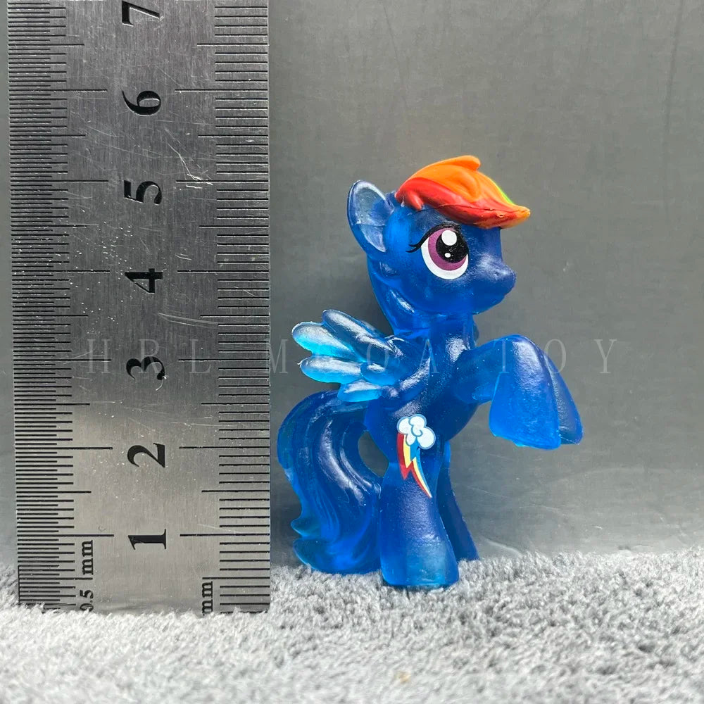 Original Multiple Styles 4-6cm Mini Pet Doll Classic Cartoon Anime Movies Mermaids Unicorn Dolls Girls  Holiday Gift Toys